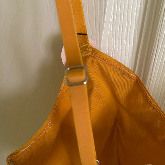 Yellow plaid bralette NWT - Picture 3 of 5